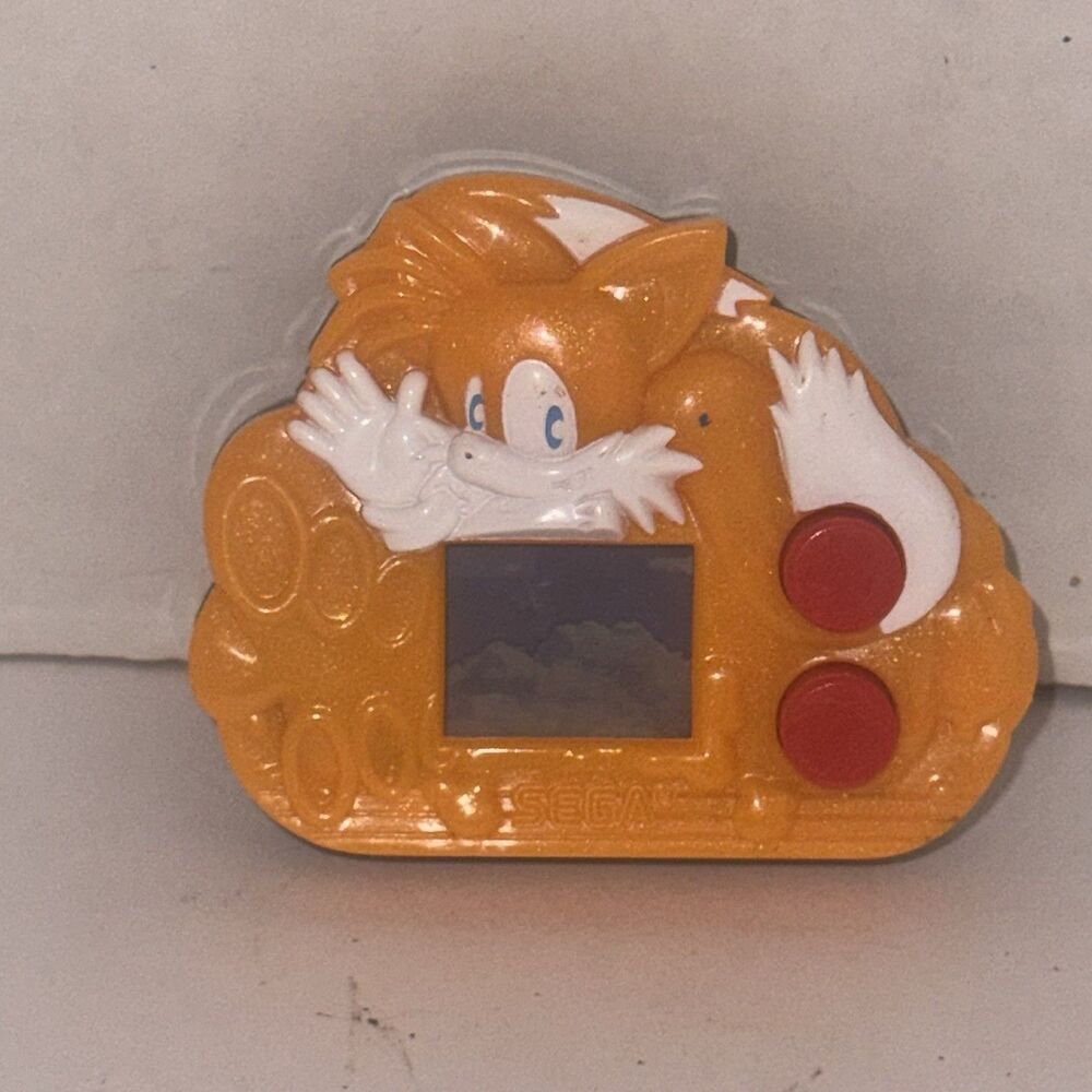 Sega Tails LCD Handheld Game McDonald’s Happy Meal Toy Needs Battery